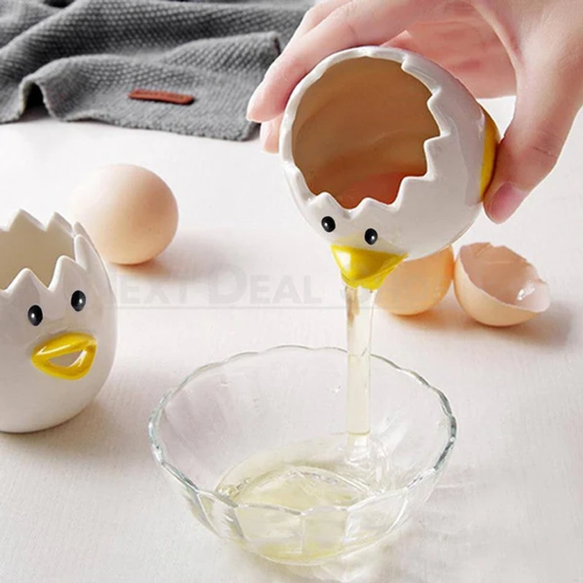 Ceramic Chicken Egg Separator