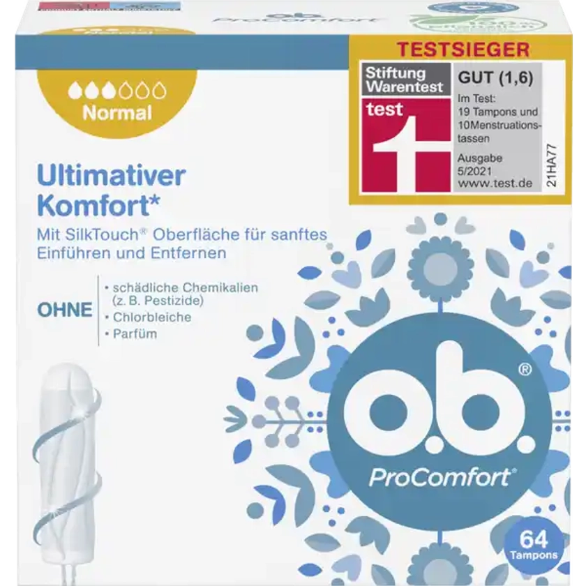 o.b. ProComfort Tampons Normal online kaufen | rossmann.de