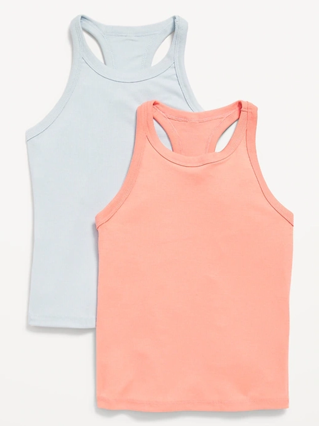 UltraLite Rib-Knit Performance Tank Top 2-Pack for Girls | Old Navy