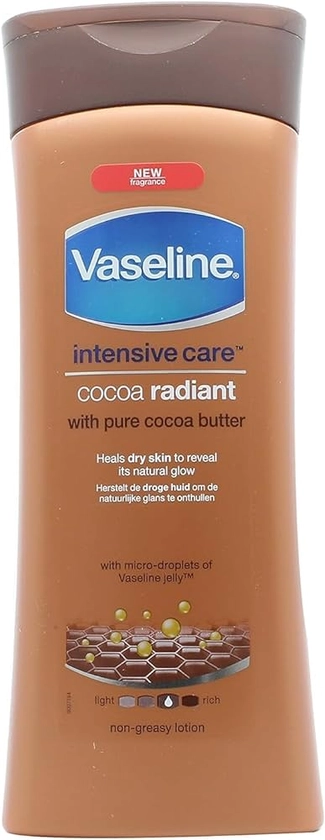 Vaseline Cocoa Radiant Lotion du Corps 400 ml
