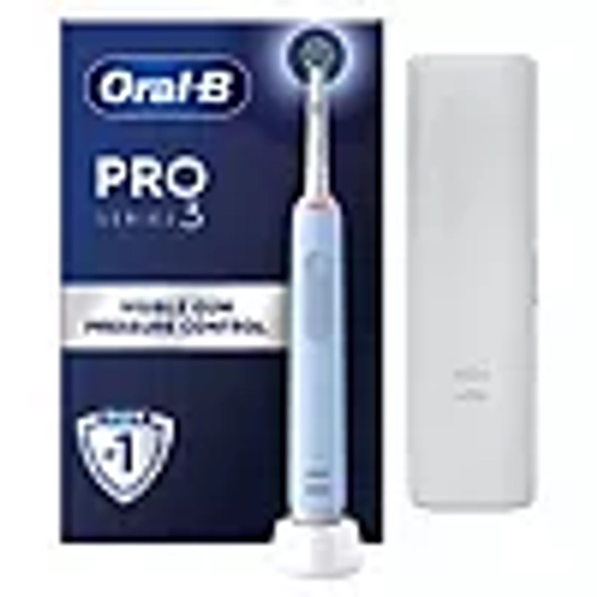 Oral-B Pro 3 3500 - Blue Electric Toothbrush + Travel Case | Boots