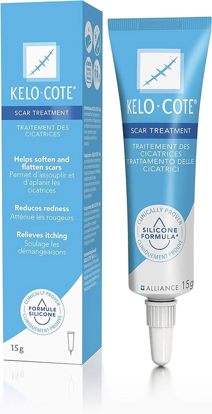 KELO-COTE Silicone Scar Gel, 15g : Amazon.co.uk: Health & Personal Care