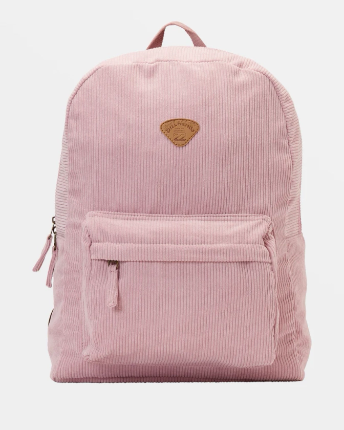 Schools Out Corduroy Backpack - Iced Lavender