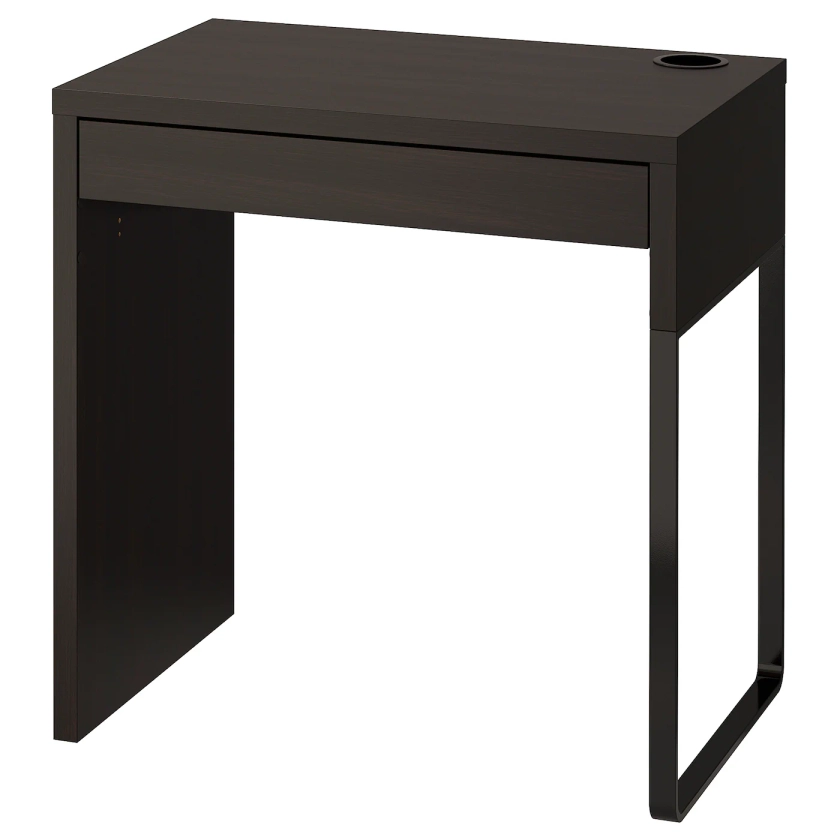 MICKE Bureau, brun noir, 73x50 cm - IKEA