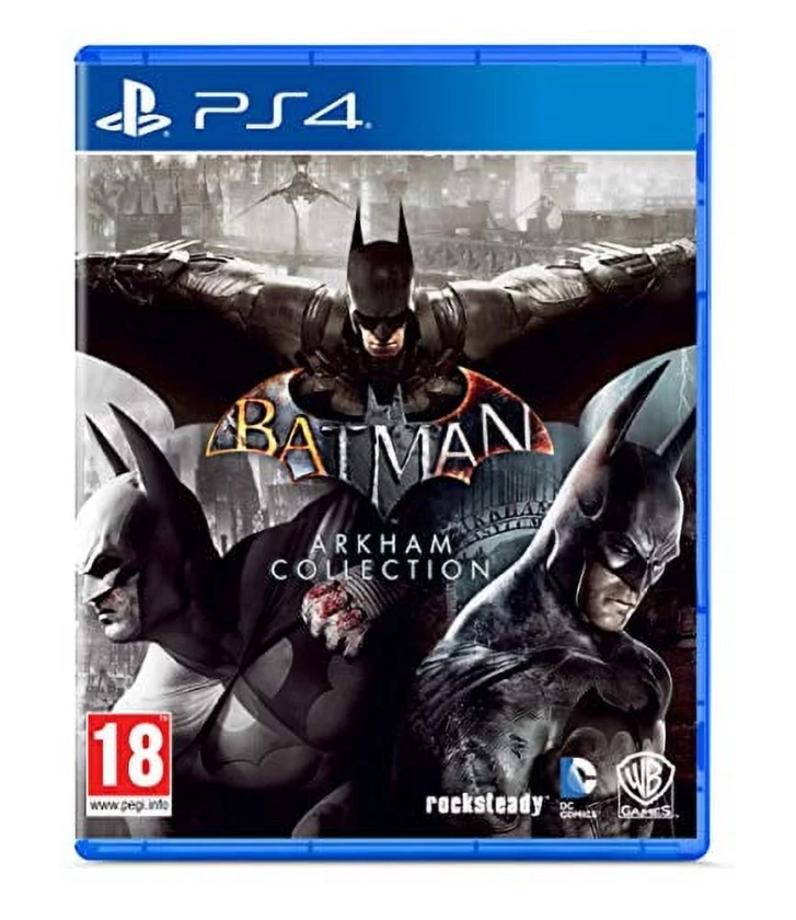 Batman Arkham Collection (Playstation 4 PS4) Arkham Trilogy - Asylum, City, and Knight