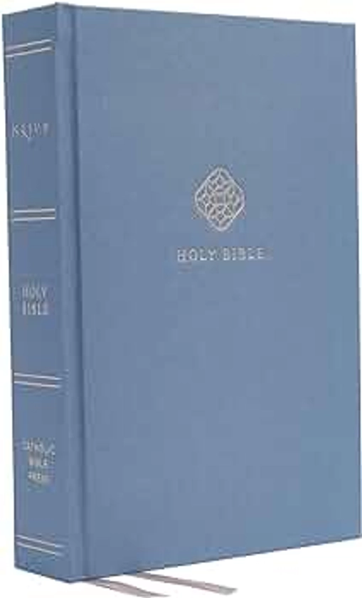 NRSV, Catholic Bible, Journal Edition, Cloth over Board, Blue, Comfort Print: Holy Bible