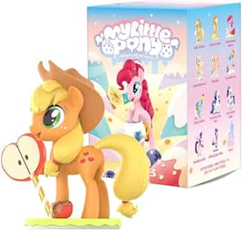 POP MART My Little Pony Leisure Afternoon Series, My Little Pony Blind Box Figures, Random Design Action Figures Collectible Toys Home Decorations, Holiday Birthday Gifts, Single Box