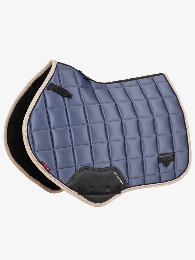 Loire Classic Close Contact Square Jay Blue Saddle Pads