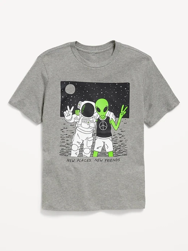 Short-Sleeve Graphic T-Shirt for Boys