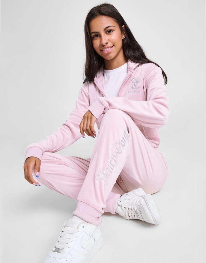 Pink JUICY COUTURE Girls' Cuffed Tracksuit Junior | JD Sports UK 