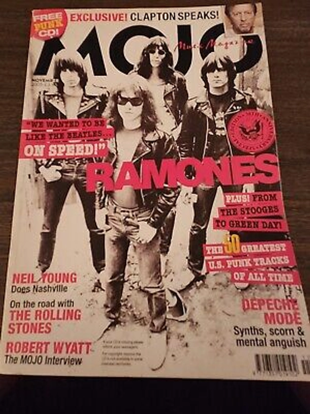 Mojo Magazine #144 Nov 2005 w/CD I ❤️ NY Punk! | eBay
