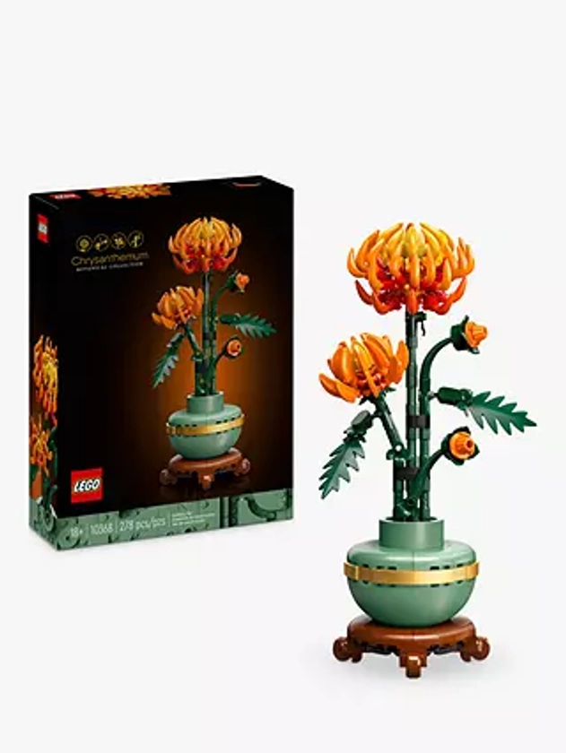 LEGO Icons Botanical Collection 10368 Chrysanthemum Flower Decor Building Set