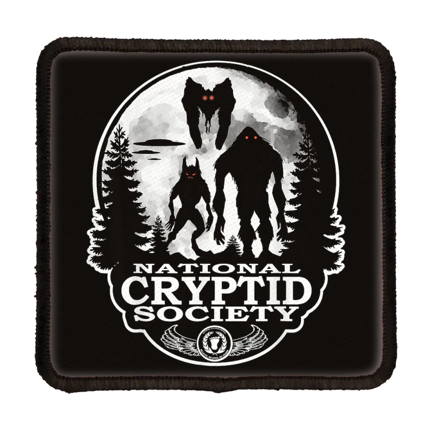 National Cryptid Society 3 Inch Full Color Tribute Patch - Etsy Japan