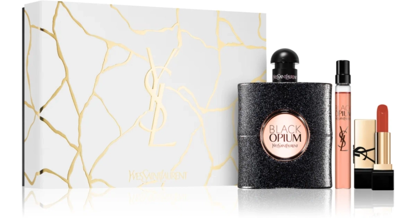 Yves Saint Laurent Black Opium coffret cadeau pour femme | notino.fr