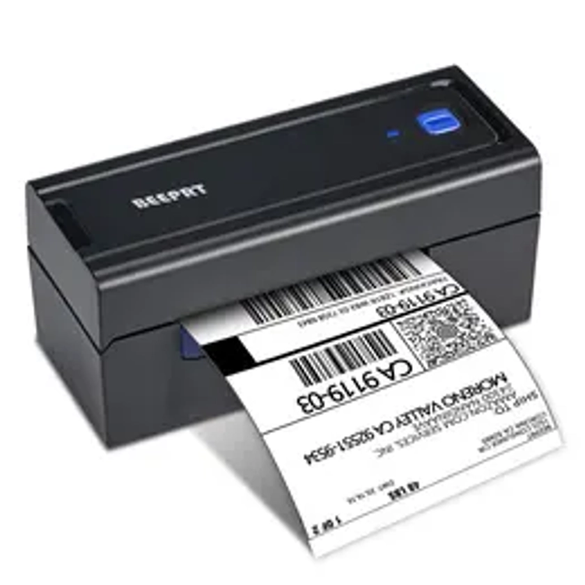 Wireless Shipping Printer 4x6 label, 480bt-Bluetooth Printer for Shipping Packages, Compatible with iOS, Android, PC, Mac, Etsy, Ebay, Shopify, USPS,back to school gift