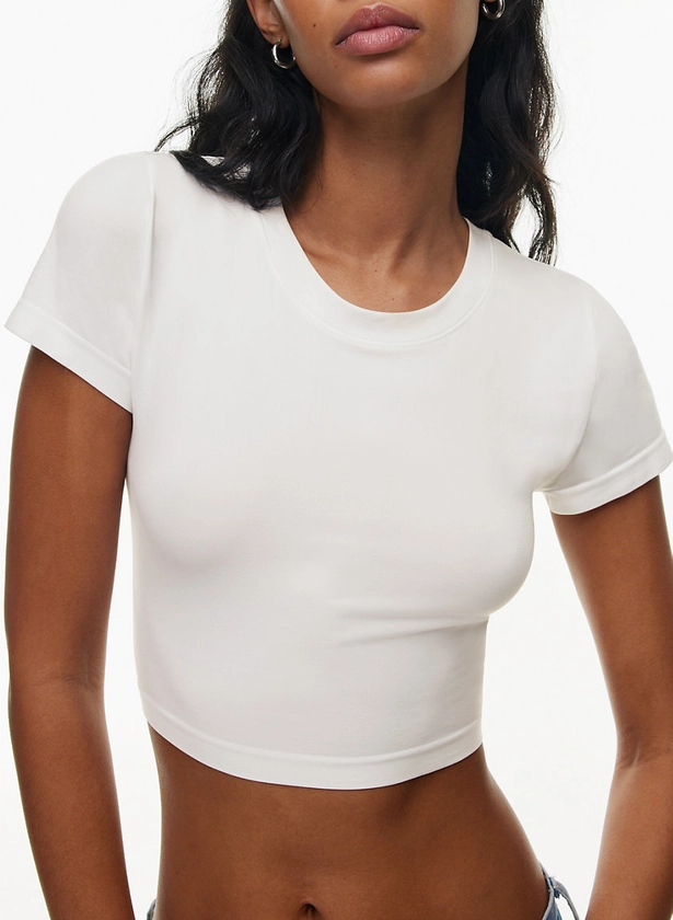 SINCH SMOOTH WILLOW CROPPED T-SHIRT