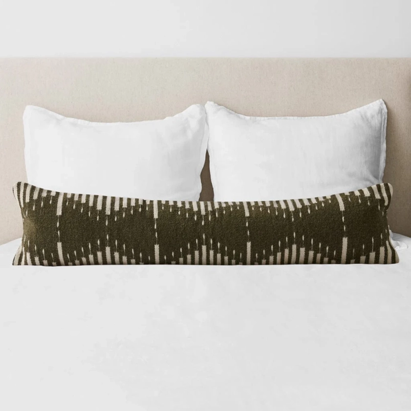 Modern Lumbar Pillow | Long Decorative Pillows from The Citizenry