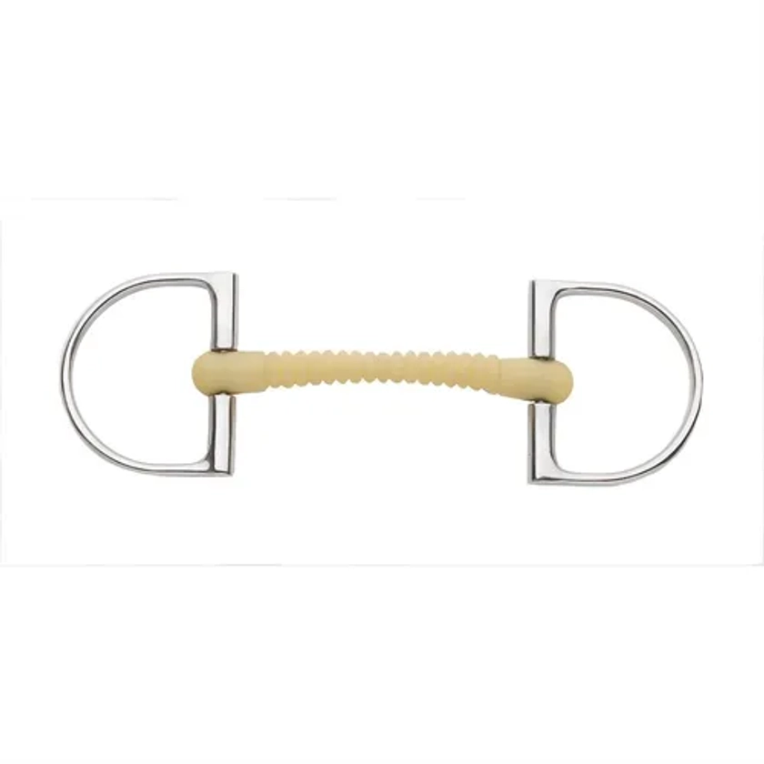 Happy Mouth Bits® King Hunter D-Ring Pro Ribbed Mullen Mouth Bit | Dover Saddlery