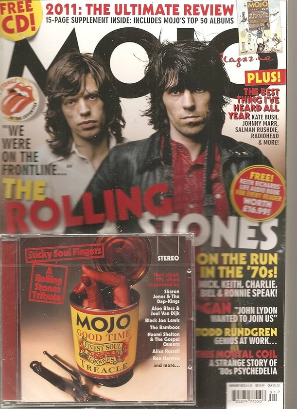 Mojo (Rolling Stones W/ CD, January 2012)