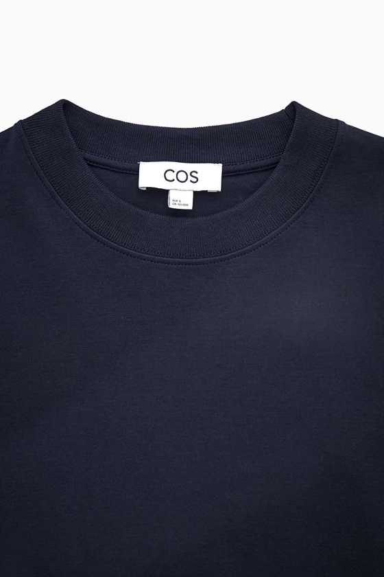 LE T-SHIRT CHIC - Marine foncé - T-shirts - COS