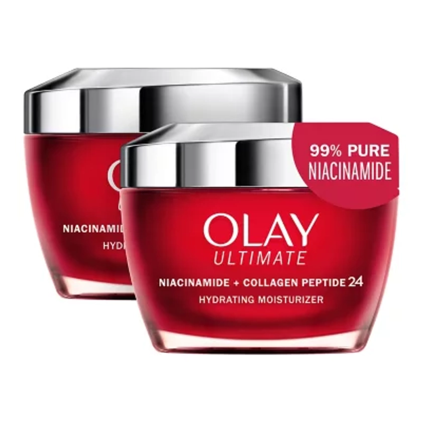 Olay Ultimate Niacinamide + Collagen Peptide 24 Hydrating Moisturizer, 1.7 oz., 2 pk. - Sam's Club