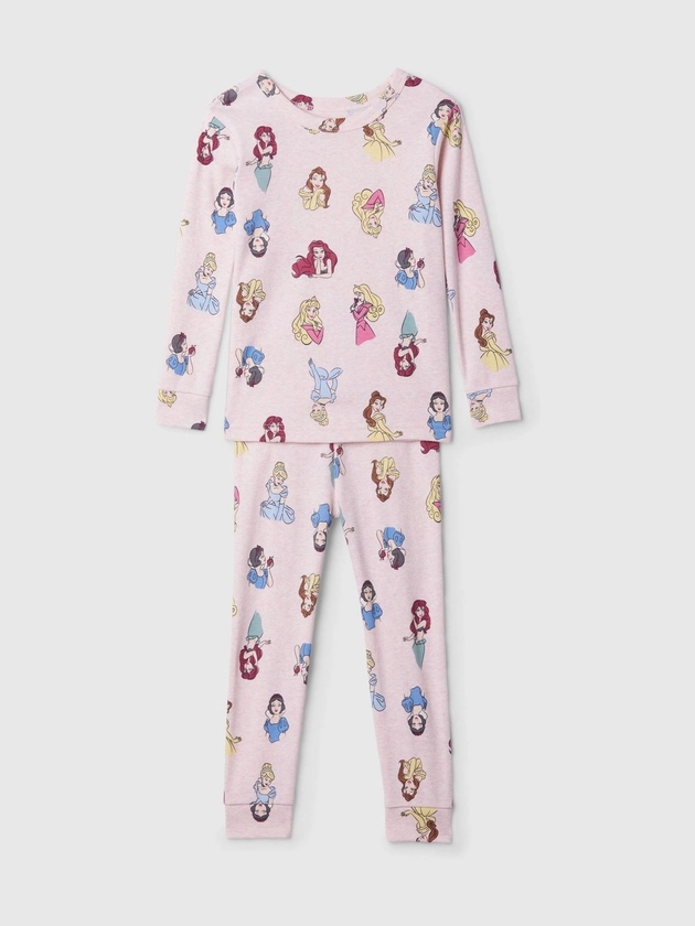 Light Pink Disney Princess Cotton Long Sleeve Pyjama Set (6mths-5yrs)