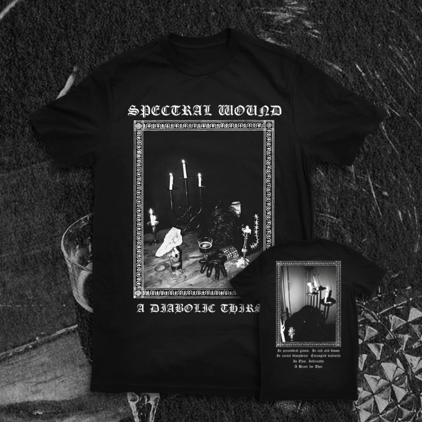 SPECTRAL WOUND "A DIABOLIC THIRST" SHIRT