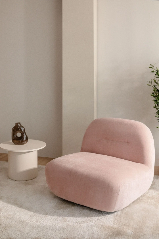 Fauteuil pivotant en chenille Sernin 