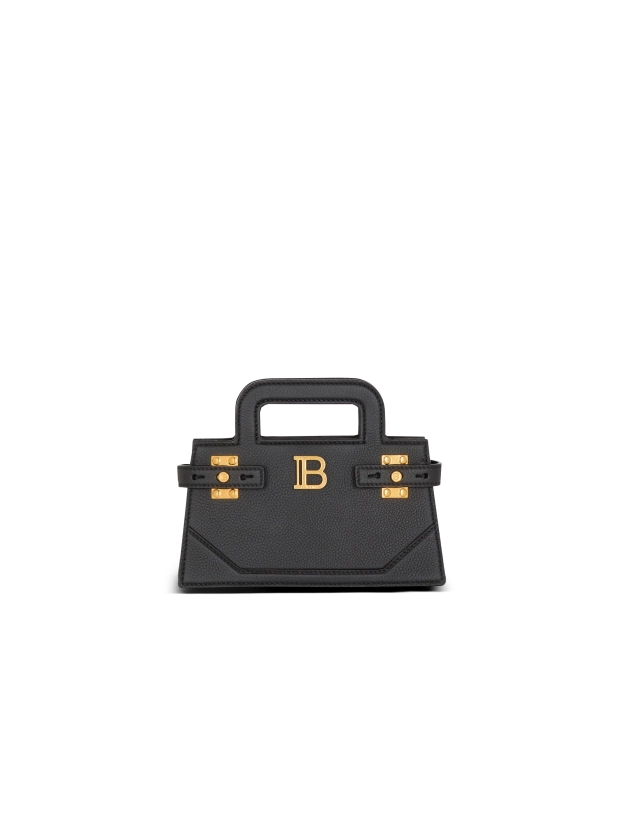 Sac B-Buzz Small Top Handle en cuir grainé