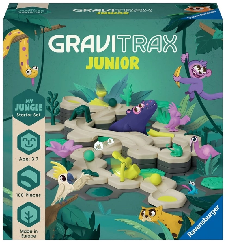 GraviTrax Junior Starter Set Jungle - Ravensburger