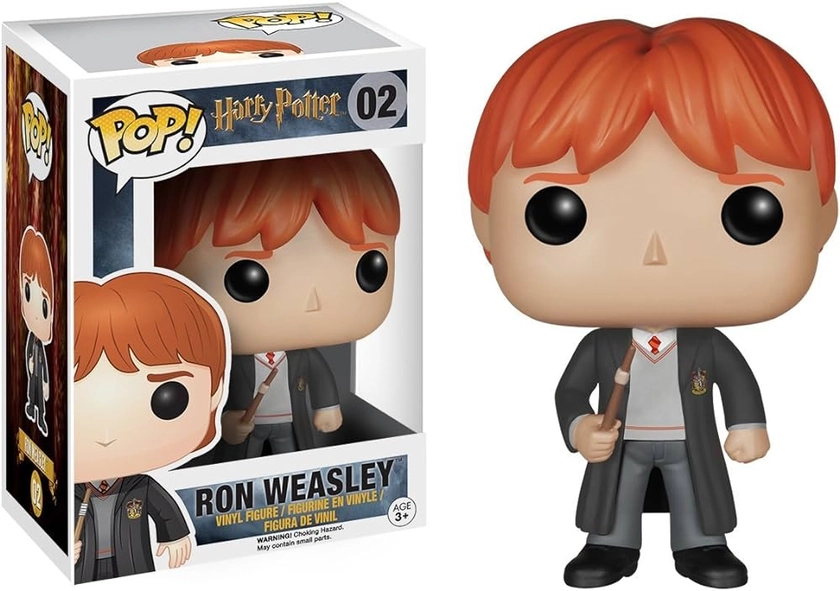 Funko Pop! Movies: Harry Potter - Ron Weasley- Figurine en Vinyle à Collectionner - Idée de Cadeau - Produits Officiels - Jouets pour Les Enfants et Adultes - Movies Fans