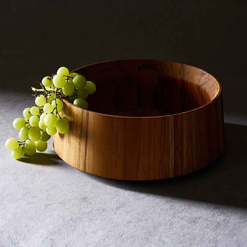 Dansk Slope Teak Wood Salad Bowl | Food52