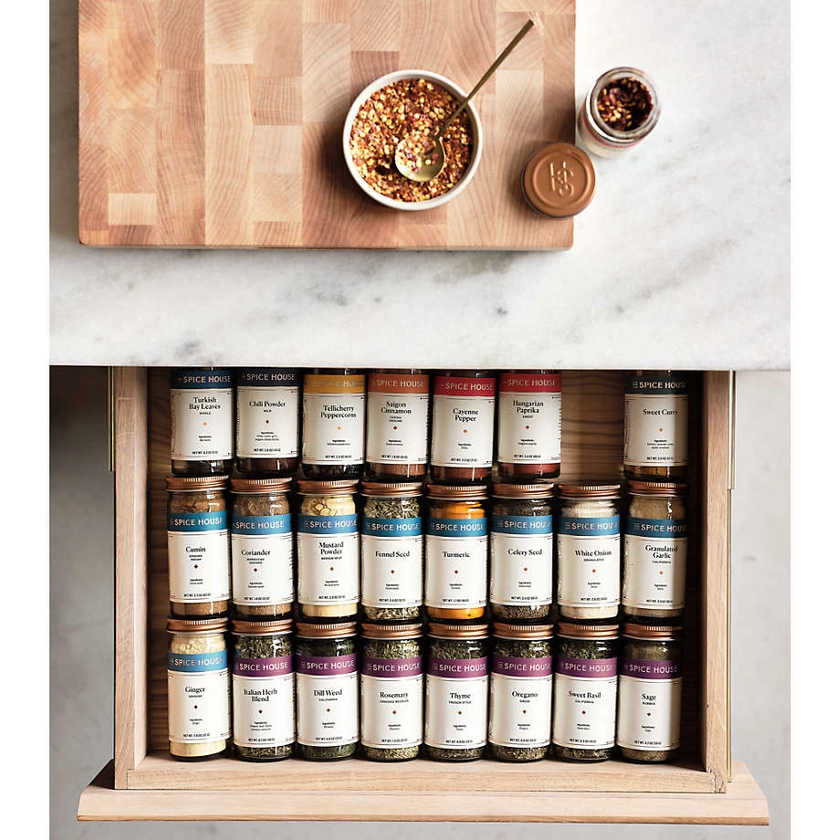 The Spice House Essential Spices Collection + Reviews | Crate & Barrel