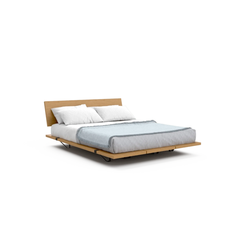 Platform Bed Frame with Headboard | Twin, Full, Queen & King
