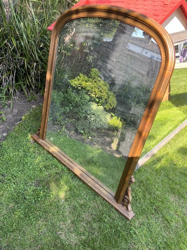 Victorian Style Over Mantle Mirror | John Lewis | Vinterior