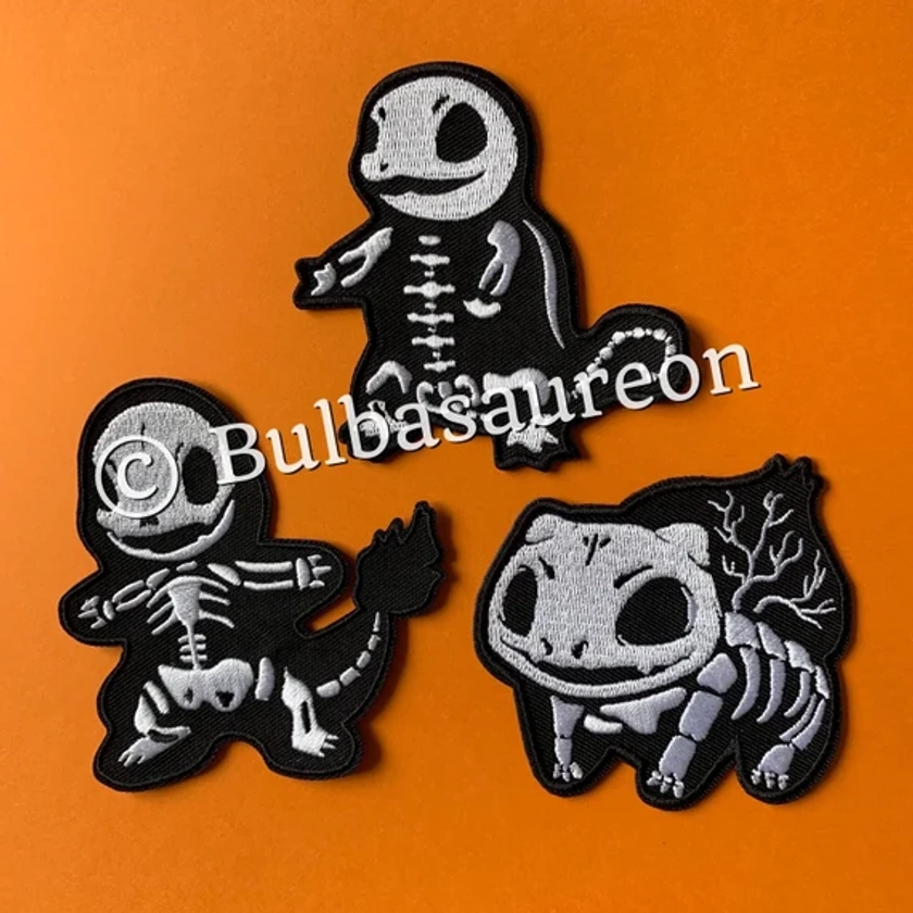 Set of 3 Spooky Starter Patches