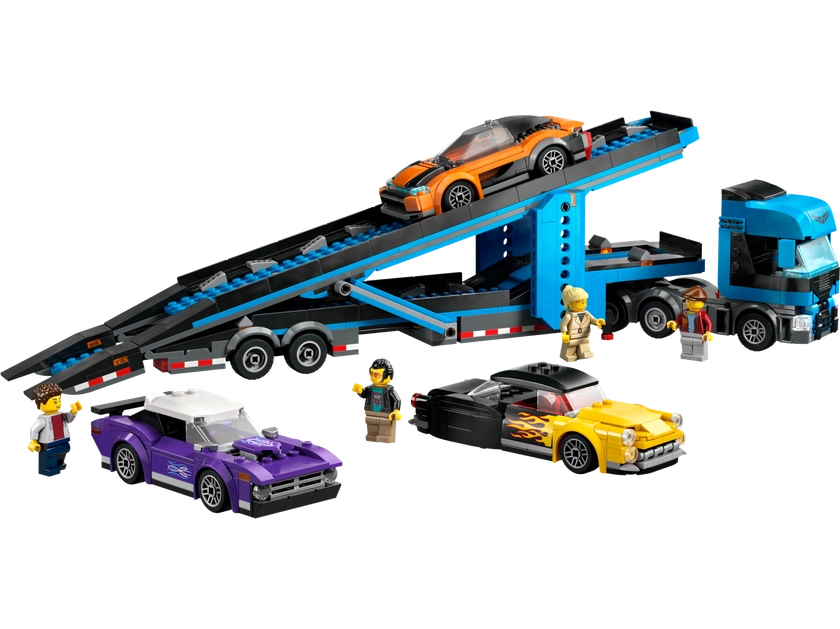 Autotransporter mit Sportwagen 60408 | City | Offizieller LEGO® Shop DE 