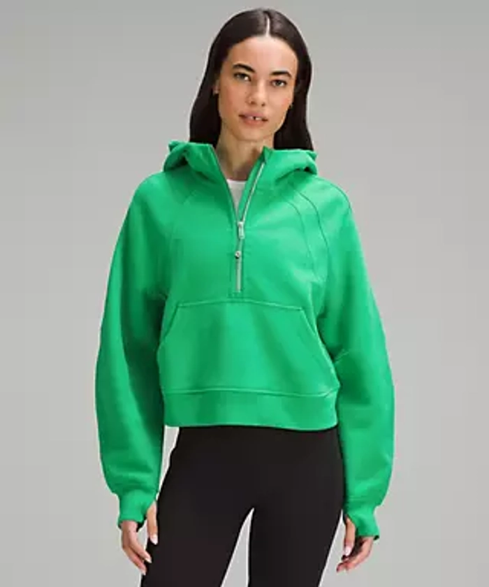 Scuba Oversized Half-Zip Hoodie