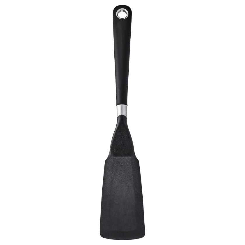 IKEA 365+ HJÄLTE Stekspade - rostfritt stål/svart 33 cm