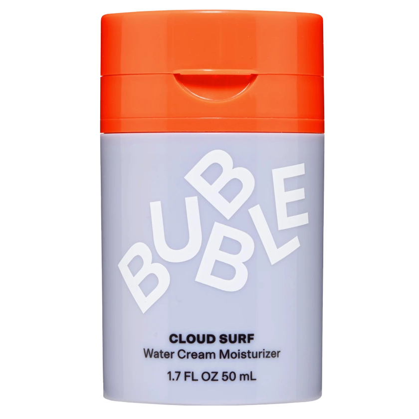 Bubble Skincare Cloud Surf Water Cream Facial Moisturizer, For All Skin Types, 1.7 fl oz / 50mL