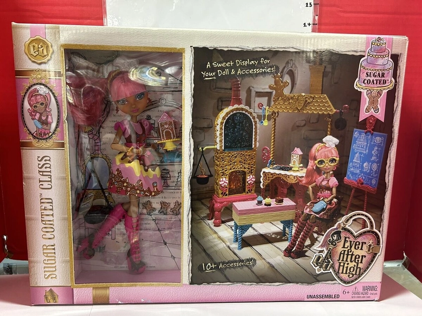 Ever After High Sugar Coated Class Ginger Breadhouse And Kitchen Set