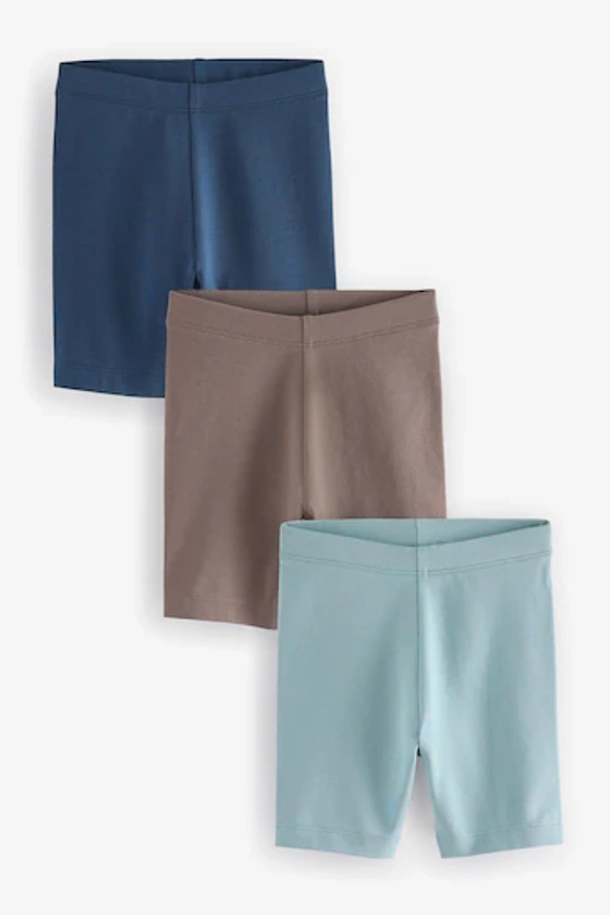 Buy Khaki/Tan Cycling Shorts 3 Pack (3mths-7yrs) from the Next UK online shop