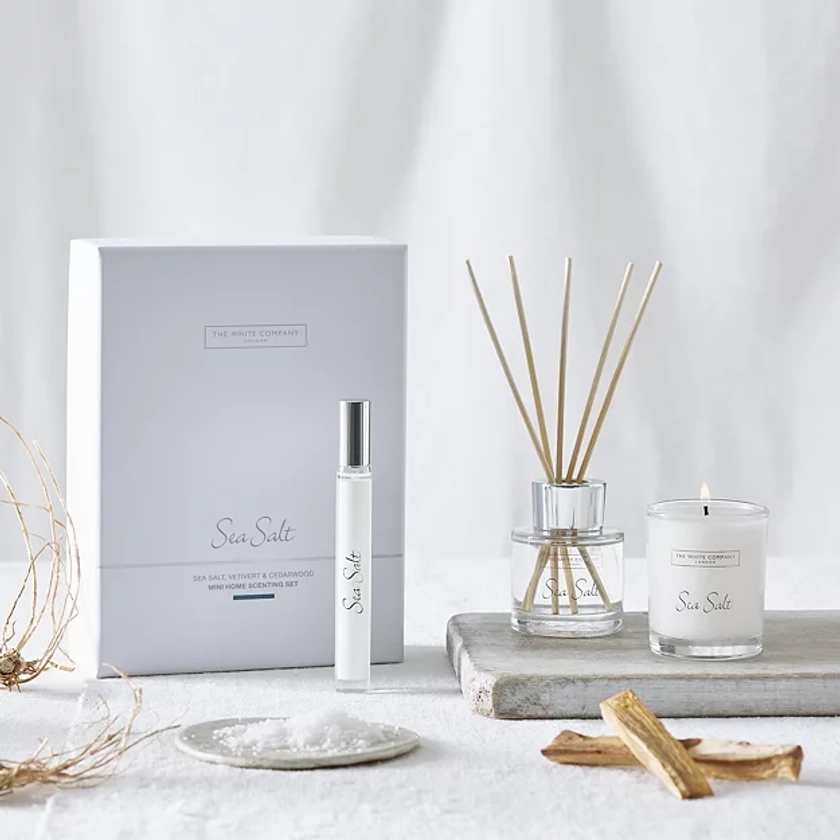 Sea Salt Mini Home Scenting Gift Set | Gift Sets | The White Company