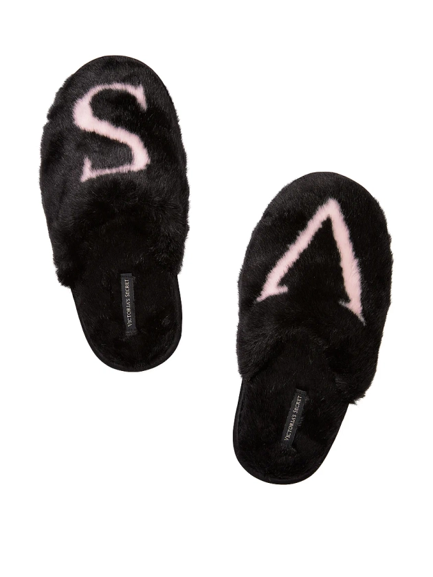 Closed-Toe Faux Fur Slipper - Sleep Accessories - Victoria's Secret