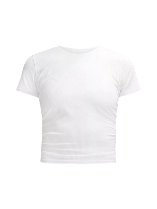 All It Takes Ribbed Nulu T-Shirt | Women's Short Sleeve Shirts & Tee's | lululemon
