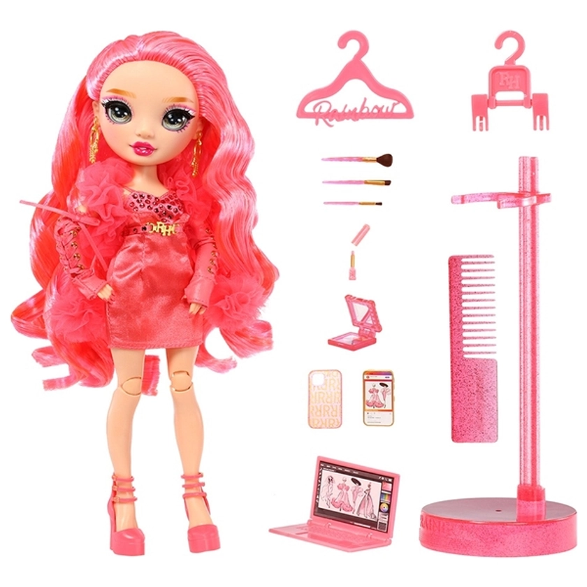 Rainbow High Fashion Doll Series 5 - Priscilla Perez (Pink) | Smyths Toys UK
