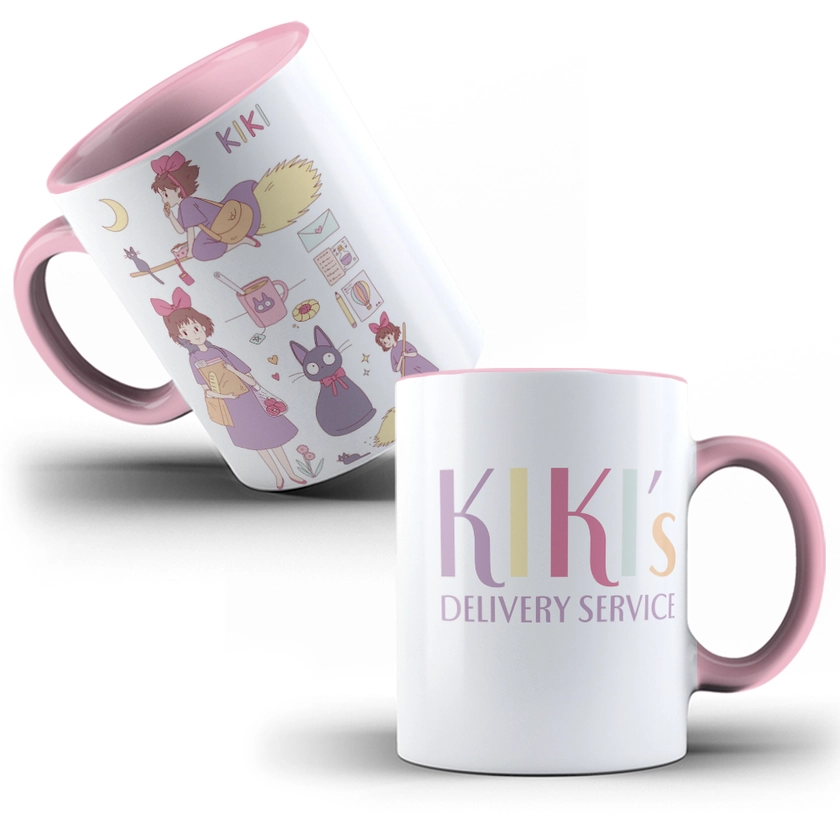 Caneca de porcelana personalizada  Kikis Delivery O Serviço de Entregas da Kiki | Shopee Brasil