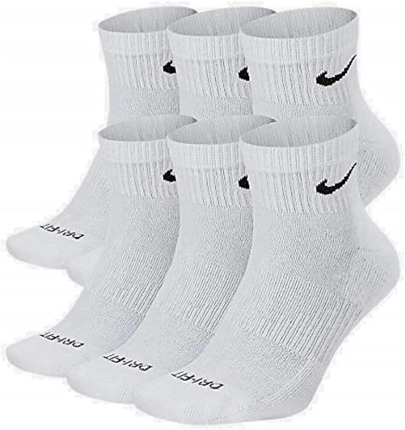 Nike Mens Everyday Cushion Ankle Socks 6-Pack Sx6899