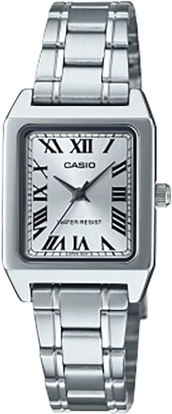 CASIO COLLECTION Casio Femmes Analogique Quartz Montre avec Bracelet en Acier Inoxydable LTP-B150D-7BEF