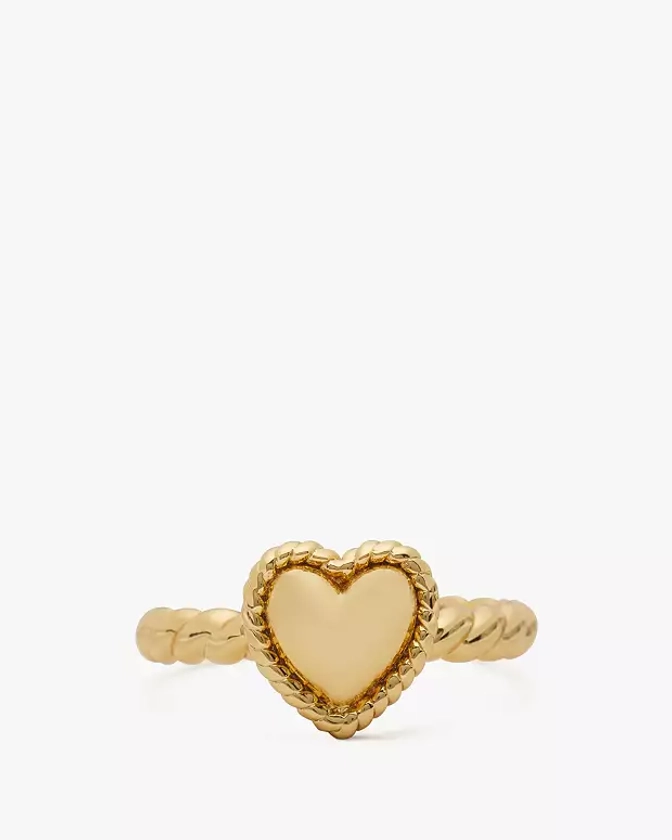 Golden Hour Heart Ring | Kate Spade New York